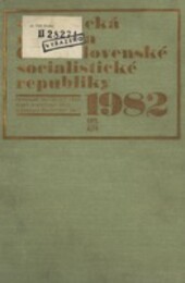 Statistická ročenka Československé socialistické republiky