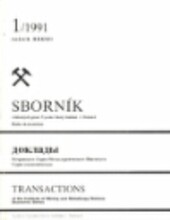 Sborník vědeckých prací Vysoké školy báňské v Ostravě