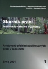 Anotovaný přehled prací publikovaných v rámci Výzkumného záměru MSM 434100004 