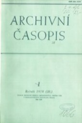 Archivní časopis
