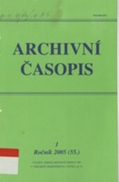 Archivní časopis. 1