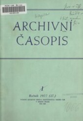 Archivní časopis