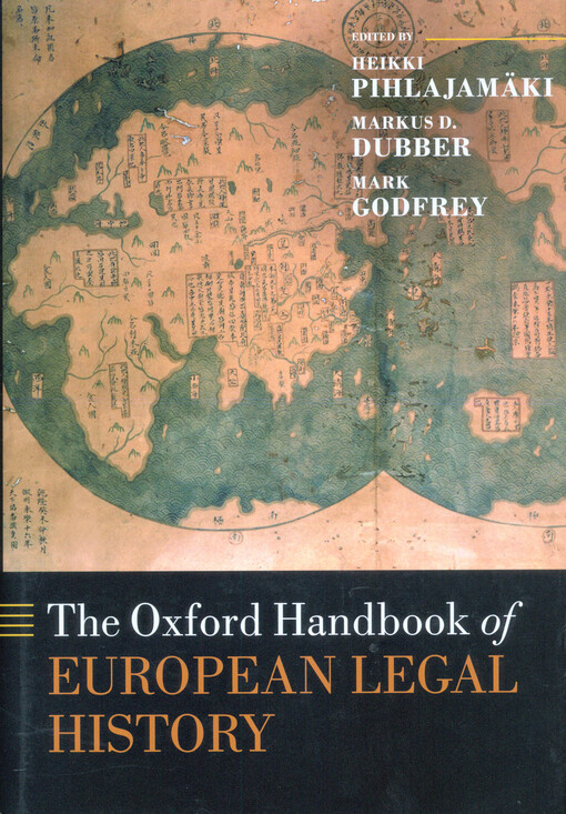 The Oxford handbook of European legal history