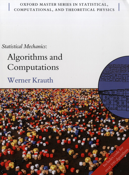 Statistical mechanics :algorithms and computations
