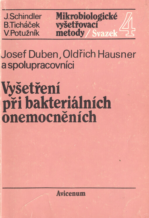 Vyšetření při bakteriálních onemocněních