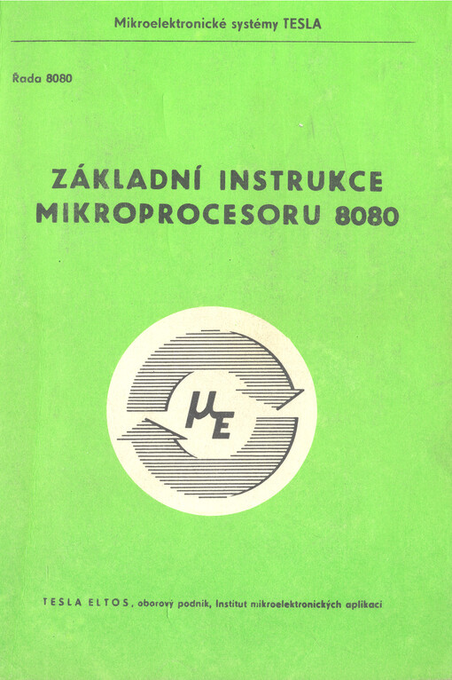 Základní instrukce mikroprocesoru 8080