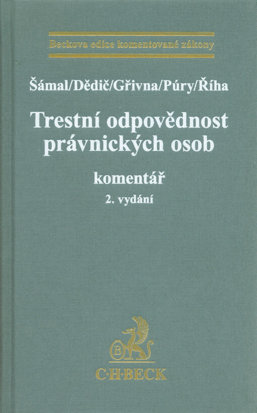 Trestní odpovědnost právnických osob