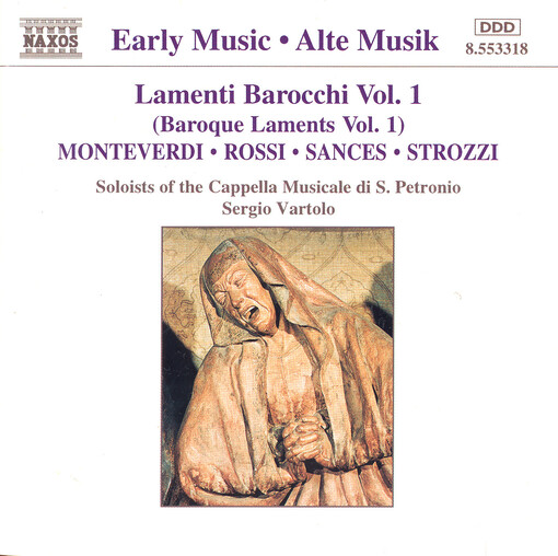 Lamenti Barocchi. Vol. 1 Baroque laments. Vol. 1