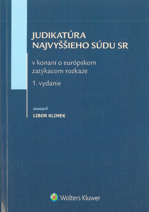 Judikatúra nejvyššieho súdu SR