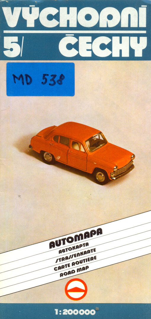 Východní Čechy automapa