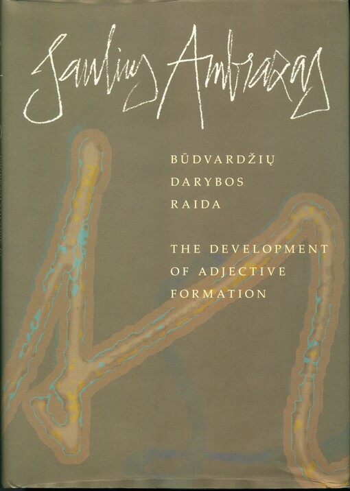 Būdvardžių darybos raida