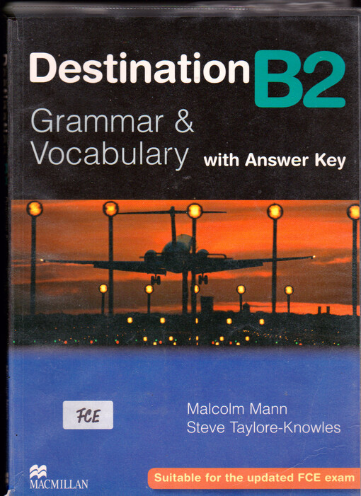 Destination B2 Student´s Book Without Key - Mann, M et el