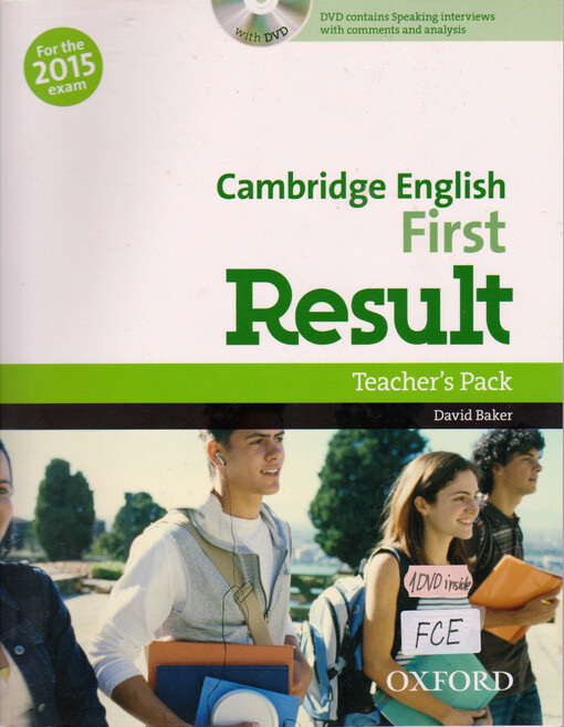 Cambridge English first result, teacher’s book