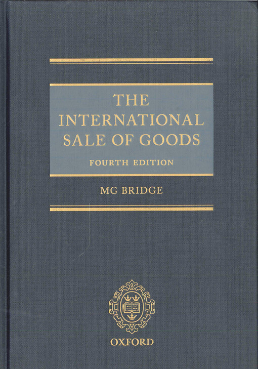 The international sale of goods