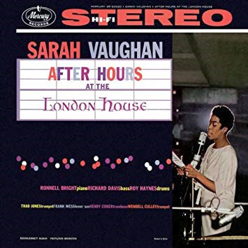 Sarah Vaughan after hours at the London House