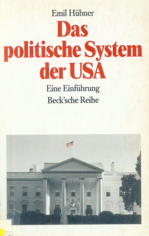 Das politische System der USA : eine Einführung