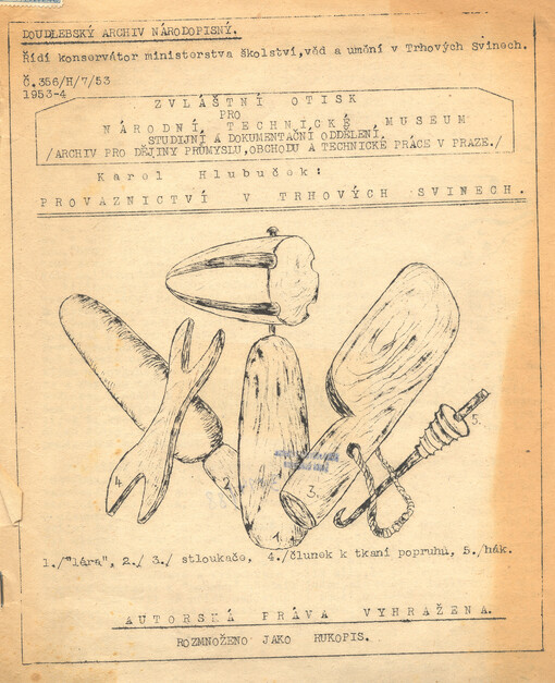 Provaznictví v Trhových Svinech