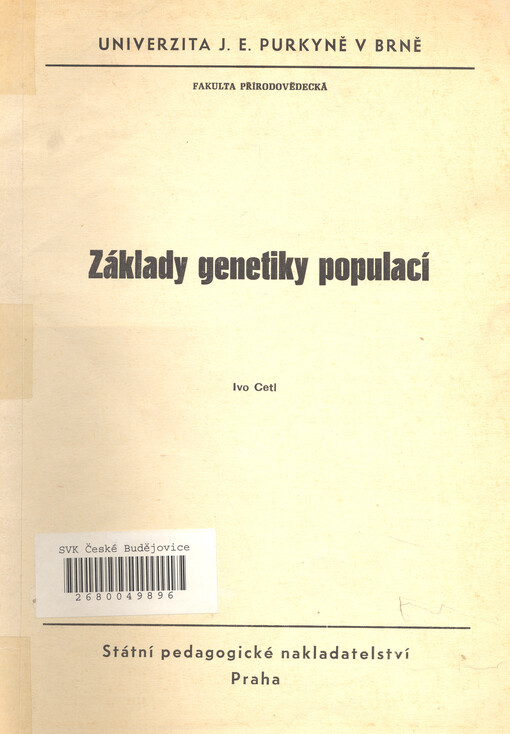 Základy genetiky populací
