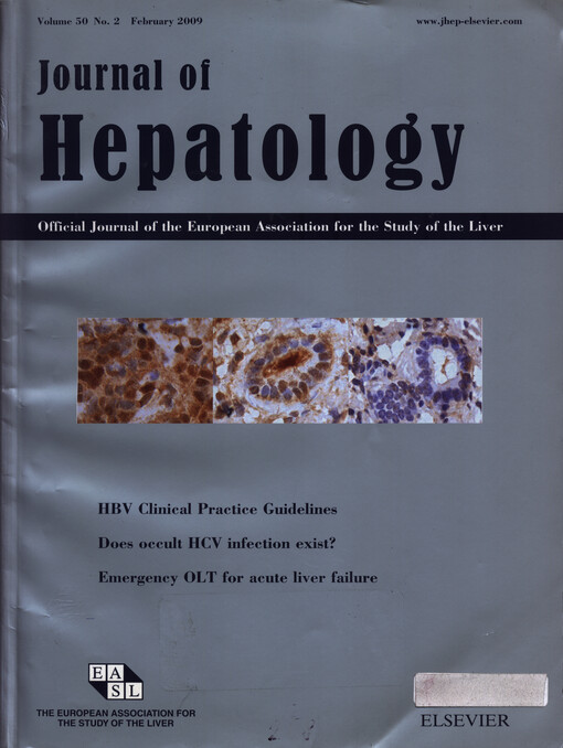 Journal of hepatology : official journal of the European Association for the Study of the Liver