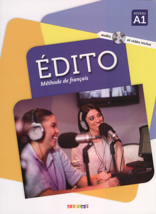 Édito : méthode de français Niveau A1