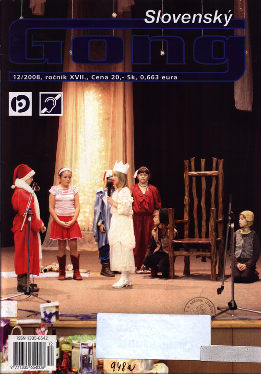 Slovenský gong : mesačník o problematike nepočujúcích a nedoslýchavých občanov