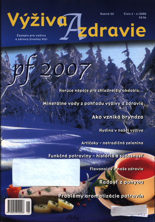 Výživa a zdravie : časopis pre výživu
