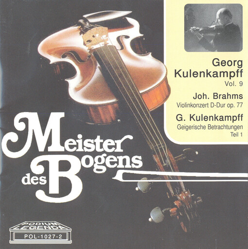 Georg Kulenkampff.(Vol. 9), (Vol. 9)
