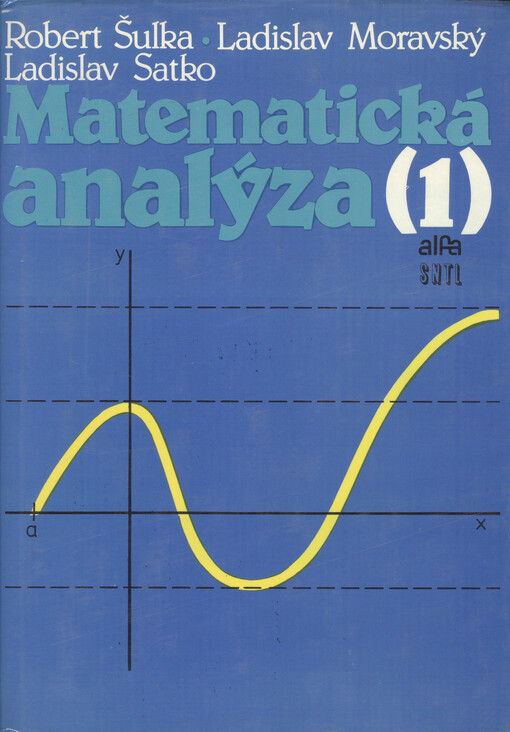 Matematická analýza. 1