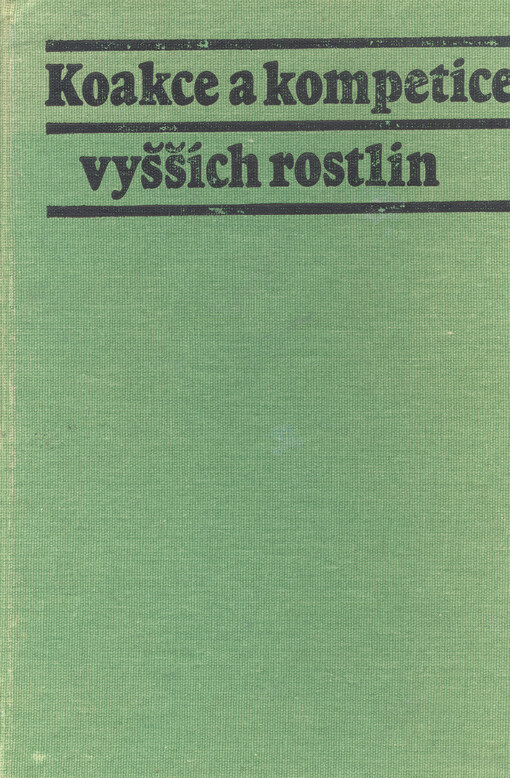 Koakce a kompetice vyšších rostlin