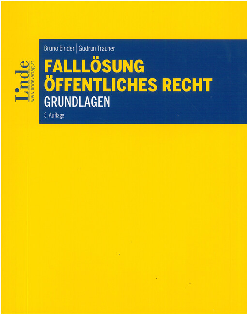 Falllösung - Öffentliches Recht - Grundlagen