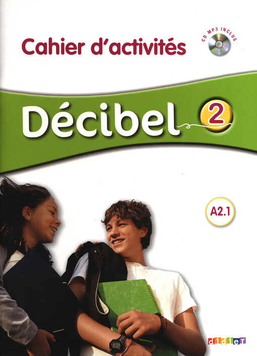 Décibel 2 Niveau A2.1 pracovní sešit + CD MP3 - Butzbach M.,  Martin C., Pastor D., Saracibar I.