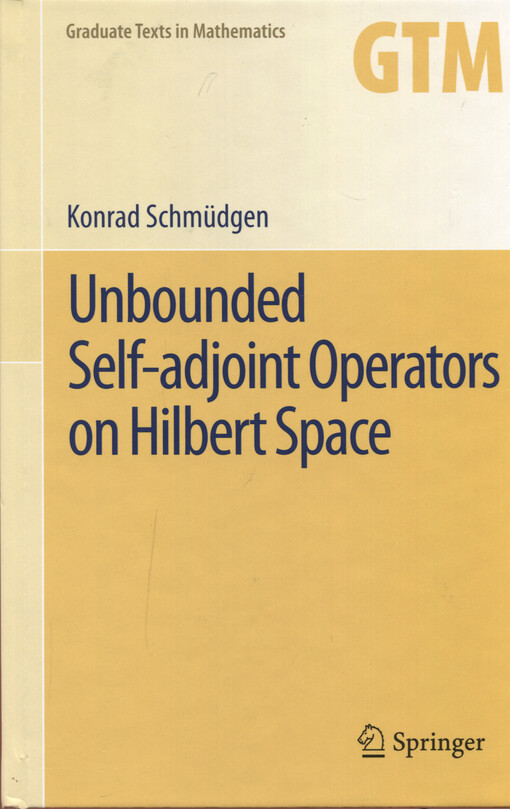 Unbounded self-adjoint operators on Hilbert space