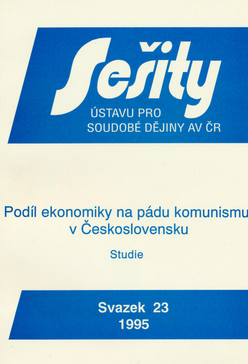 Podíl ekonomiky na pádu komunismu v Československu