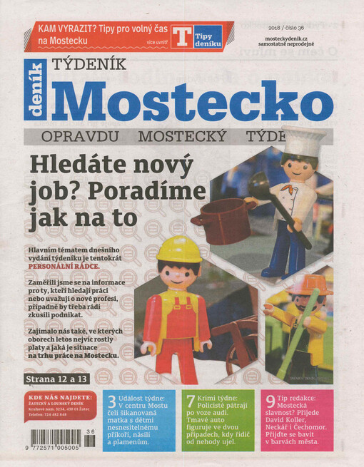 Týdeník Mostecko : opravdu mostecký týdeník