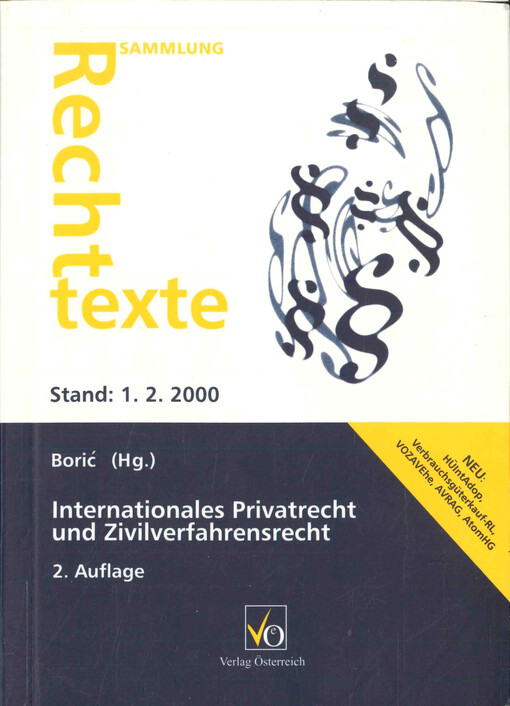 Internationales Privatrecht und Zivilverfahrensrecht