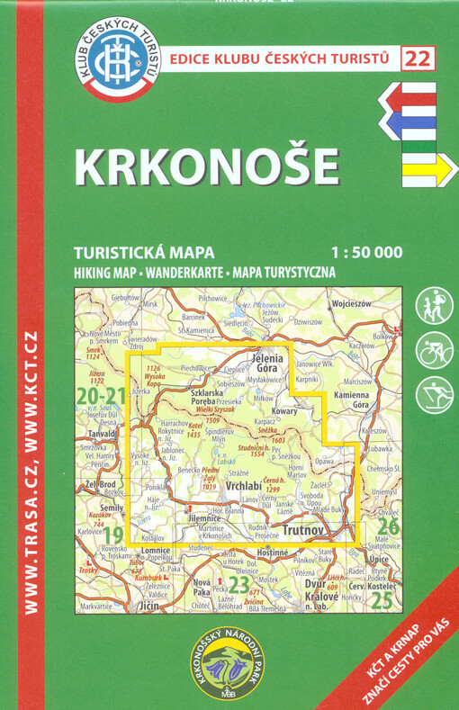 Krkonoše : turistická mapa 1:50 000, 11. vydání