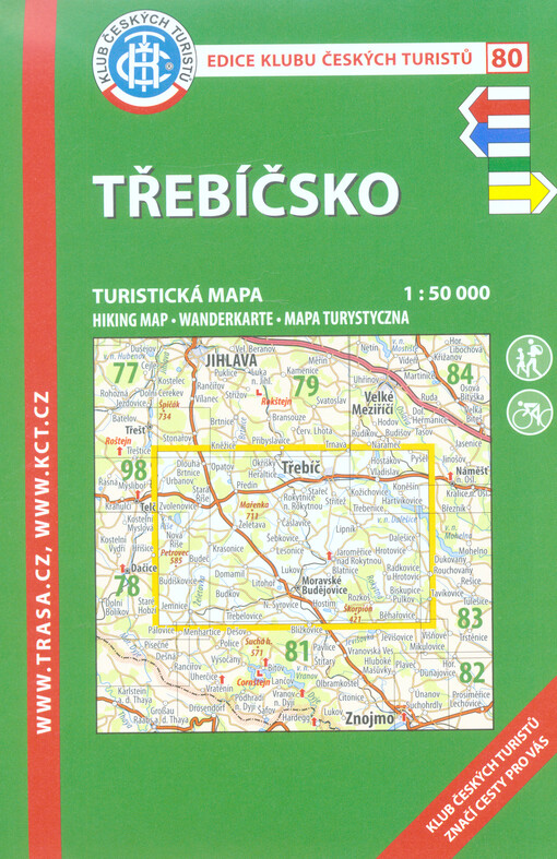 Třebíčsko : turistická mapa 1:50 000