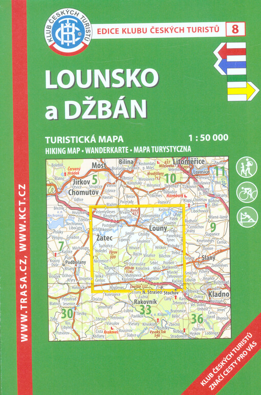 Lounsko a Džbán : turistická mapa 1:50 000
