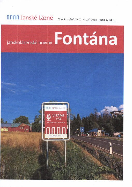 Fontána : janskolázeňské noviny