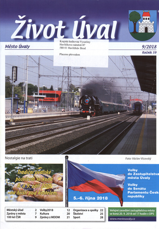 Život Úval : měsíčník Městského úřadu v Úvalech