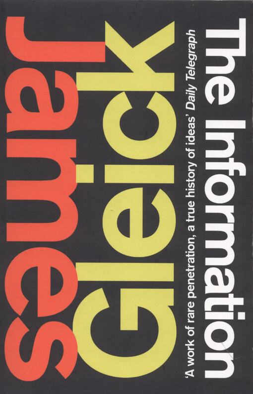 The information :a history, a theory, a flood