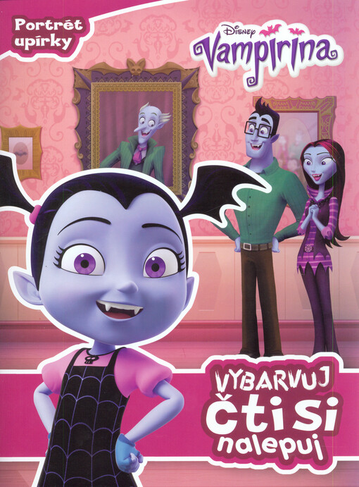 Vampirina - Vybarvuj, čti si, nalepuj