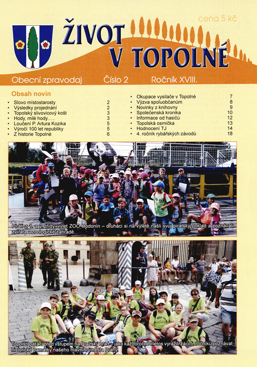 Život v Topolné : obecní noviny