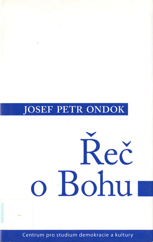 Řeč o Bohu : metody analytické filosofie v teologii