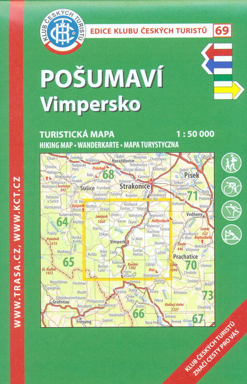 Pošumaví : Vimpersko : turistická mapa 1:50 000
