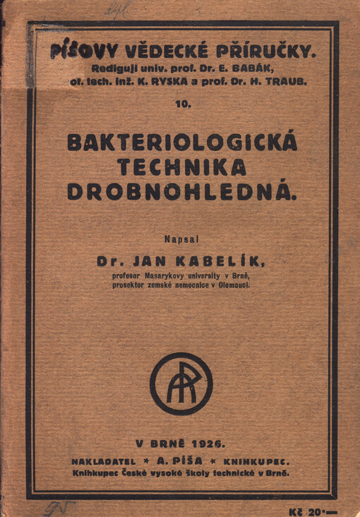 Bakteriologická technika drobnohledná