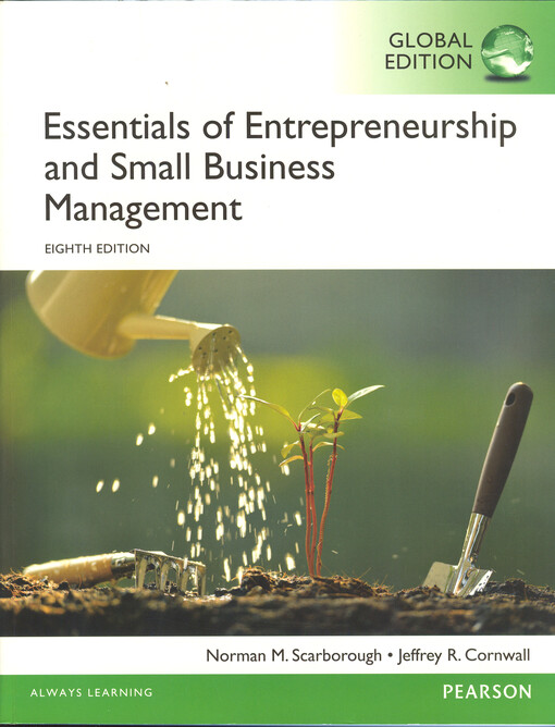 Essentials of entrepreneurship and small business management