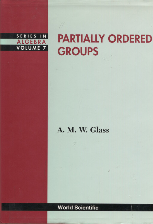 Partially ordered groups