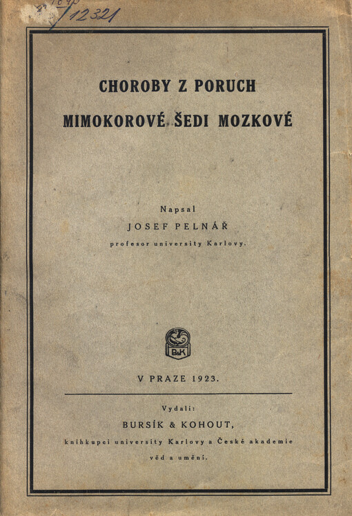 Choroby z poruch mimokorové šedi mozkové