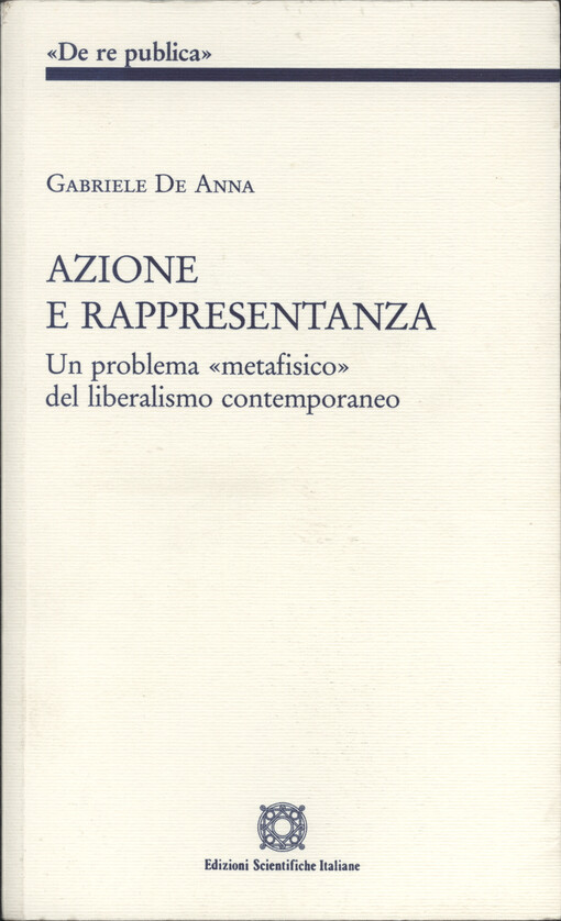 Azione e rappresentanza : un problema 